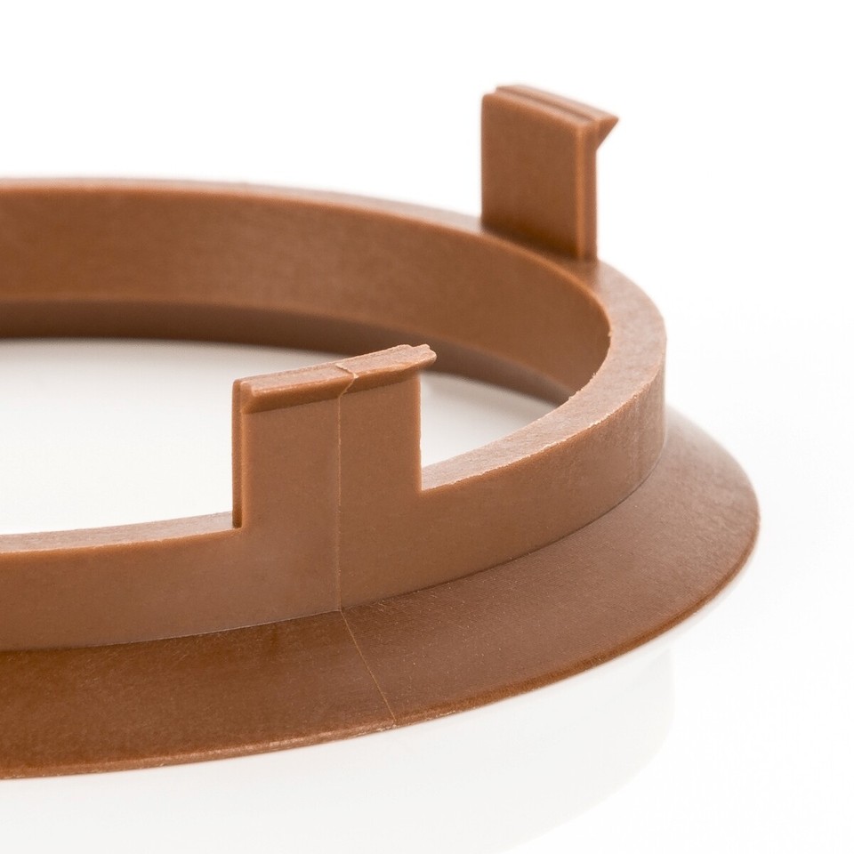 4 x pneugo! Anelli di centraggio per cerchi in alluminio 76.9 mm - 66.5 mm
