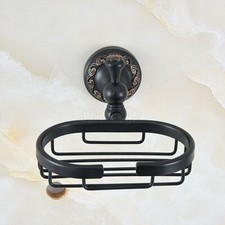 Black Oil Rubbed Bronze Bathroom Accessory Wall Mounted Soap Dish Holders Gba455