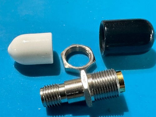 Aeroflex Weinschel 7035 Blocco Anteriore Planare Blindmate Connettore RF Galleggiante - Foto 5 di 8