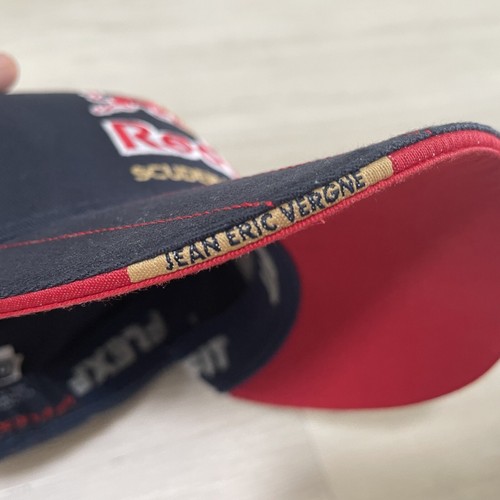 Red Bull Racing Scuderia Toro Rosso Jean Eric Vergne Baseball Cap Adult Flexfit - Picture 7 of 7