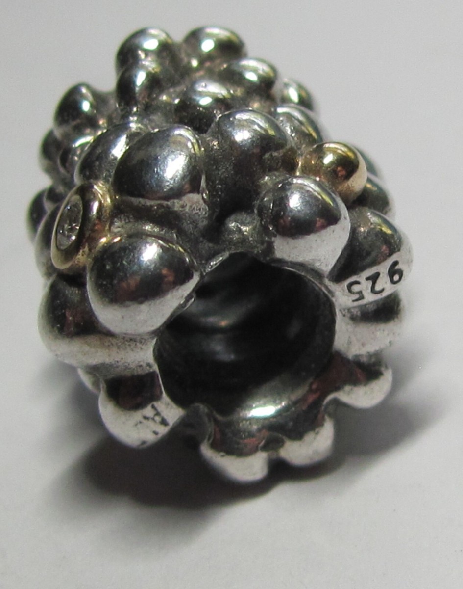 ★daisy★♡14kgf Retired Pandora 14K Gold Diamond Daisy Charm :: 14K Gold Charms