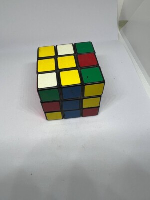 Brain Puzzle Toy CUBE RUBIK.1980s.Vintage USSR.Plastic.