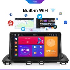 32G Car Stereo Radio Android 12 GPS WIFI For 2014-2019 Mazda 3 Carplay 1280 800