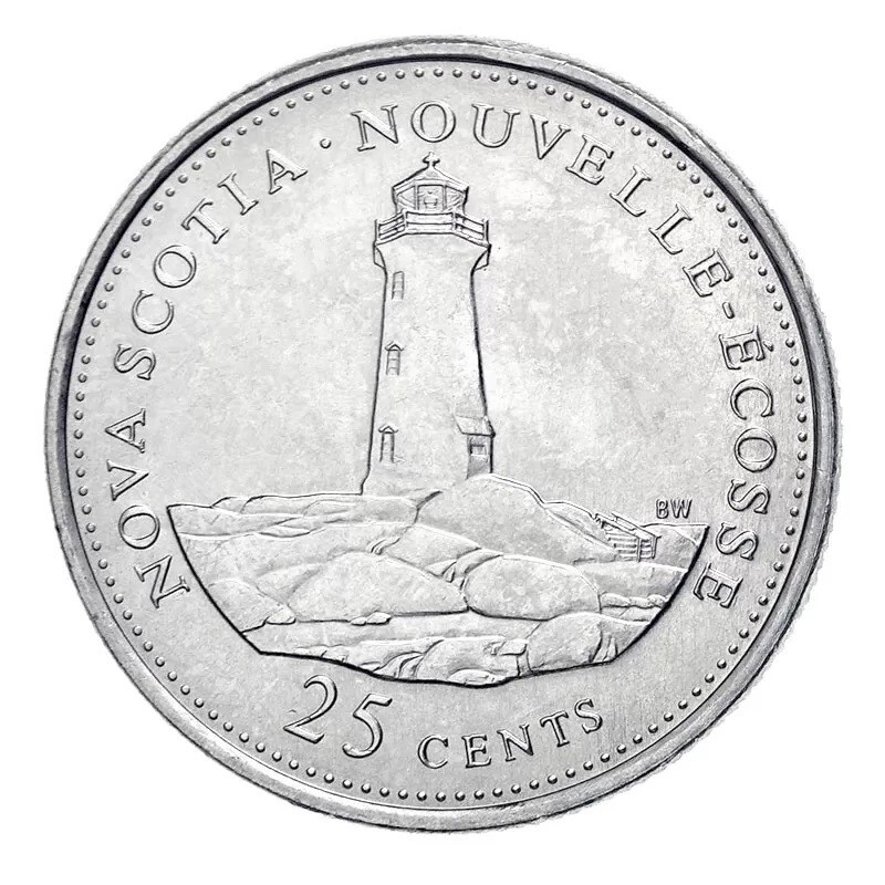 コニャ 🇨🇦 Canada quarter 25 cents coin 125th Anniversary British
