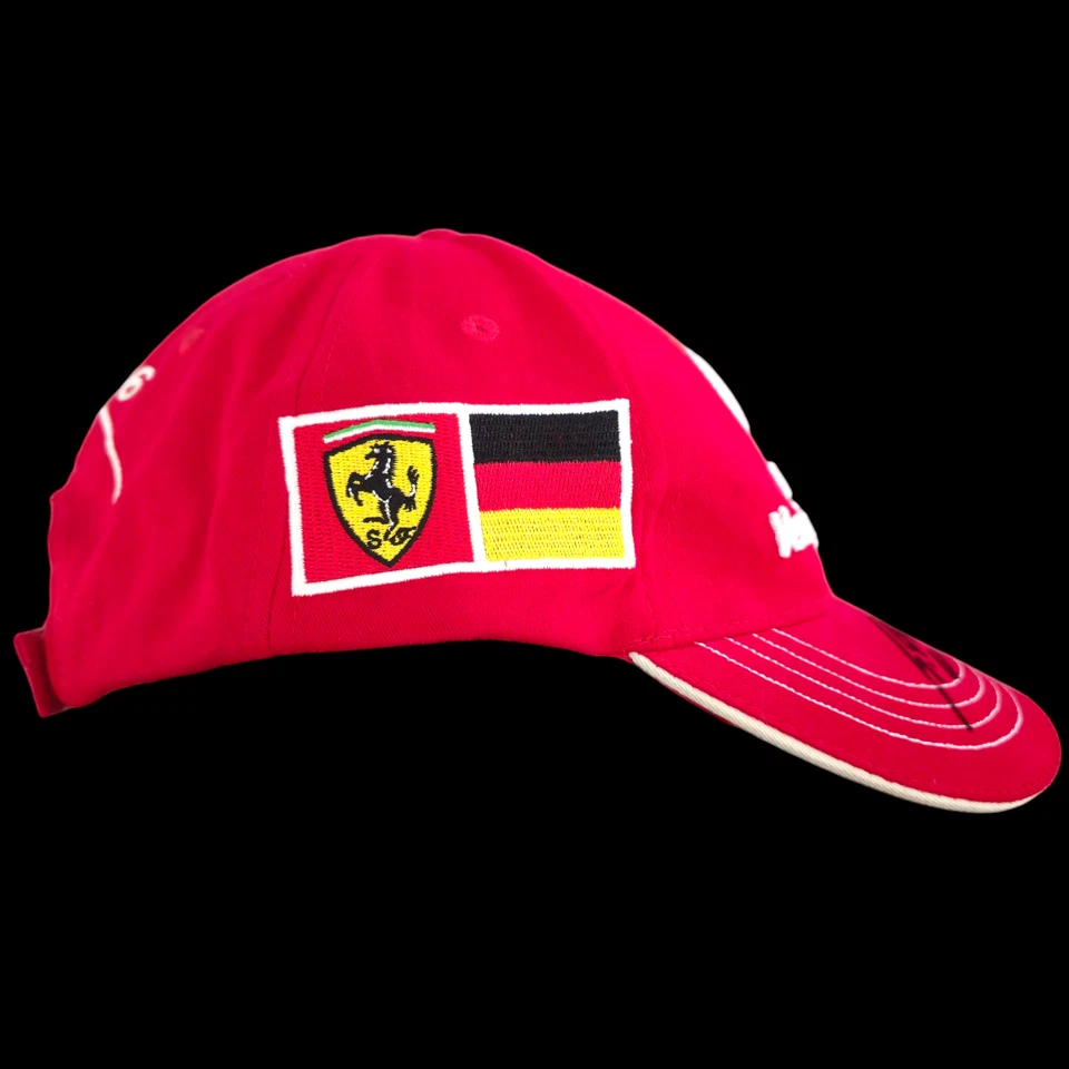 MICHAEL SCHUMACHER SIGNED 2006 F1  CAP - helmet - shirt - PROOF - Image 3 of 4
