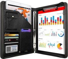 Cartellina Portadocumenti Con Cerniera A4, Organizer Documenti,Raccoglitore Ad A