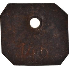 [#188388] Francja, Token, Jeton de Lampe de Mineur, 146, Biznes i przemysł, VF(2