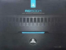 JL Audio RD500/1 MONOBLOCK Subwoofer Amplifier Class D 500 WATTS 
