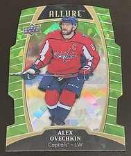 2019-20 Alex Ovechkin Allure Green Quartz Parallel /99 Capitals