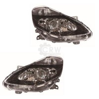 Halogen Scheinwerfer Set FüR Renault Clio III (BR0/1, CR0/1) Bj. 05.05- EXD