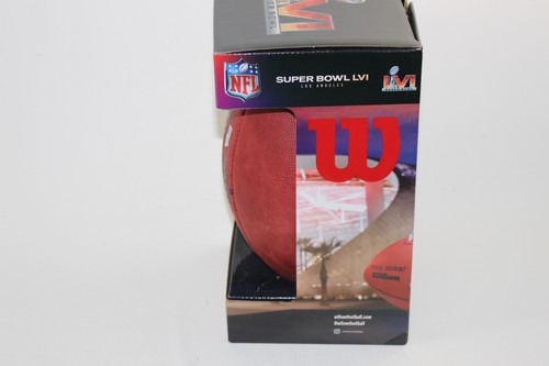Burrow & Chase Autographed Superbowl LVI Football with Fanatics Hologram Certif - Picture 13 of 17