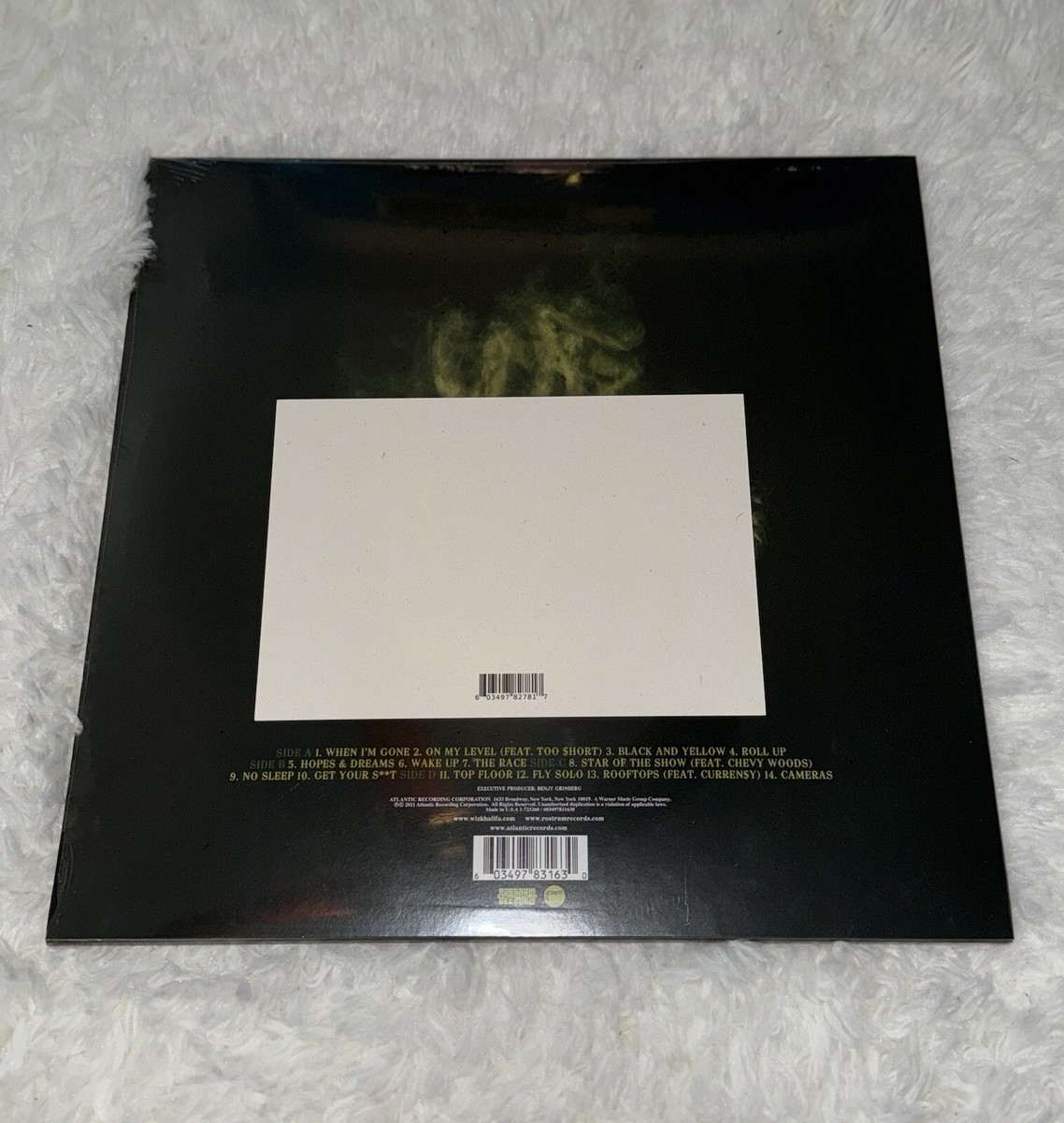 🌀Wiz Khalifa Rap Hip Hop SIGNED Autograph Rolling Papers Vinyl 🌀Wiz Khalifa Rap Hip Hop SIGNED Autograph Rolling Papers Vinyl