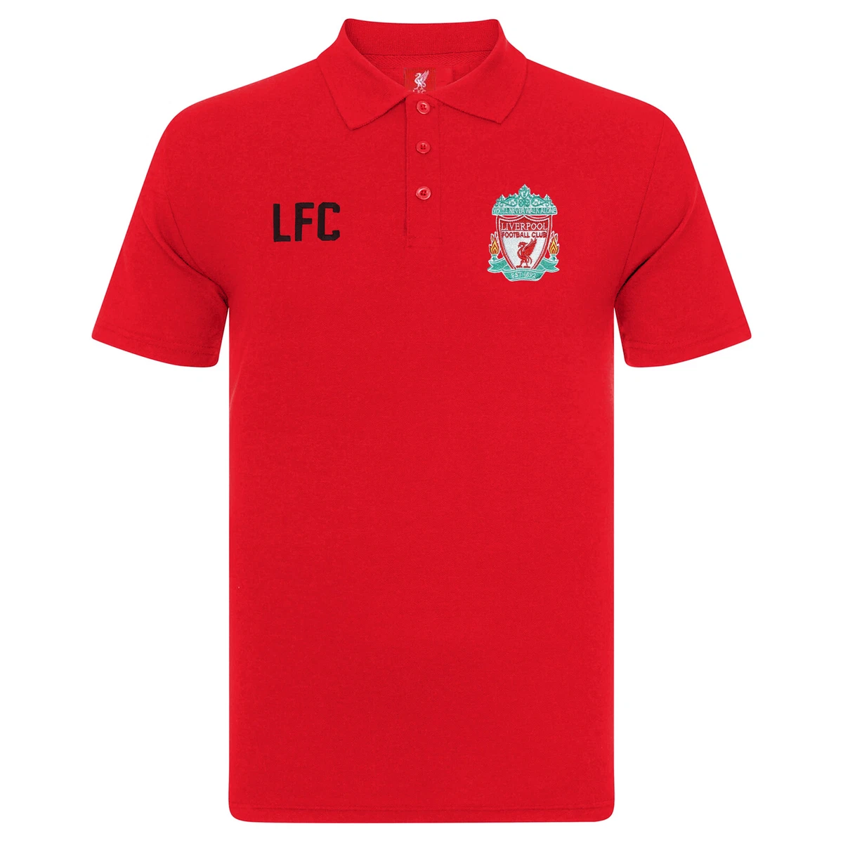 Liverpool FC Mens Polo Shirt Crest OFFICIAL Football Gift eBay