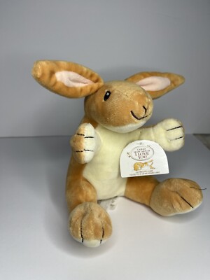 Guess How Much I Love You Nutbrown Hare Bunny Rabbit Plush Animal Rabbit 6'' NWT