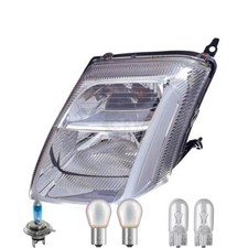 Scheinwerfer rechts inkl. Premium Lampen für Citroën C2 JM_ mit LWR Motor