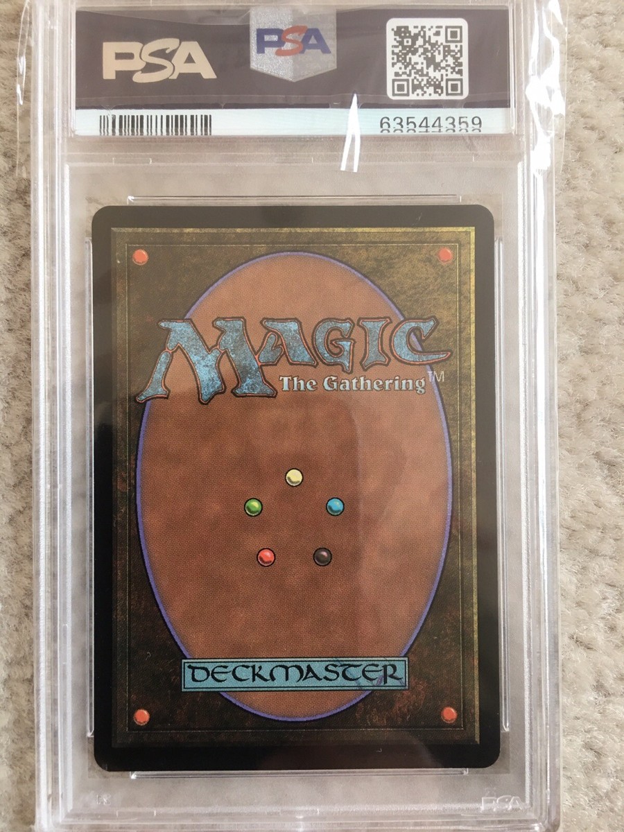 1999 MTG Guru Land GURU PLAINS PSA 7 NM PROMO Magic The 1999 MTG Guru Land GURU PLAINS PSA 7 NM PROMO Magic The