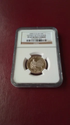 2009 S DISTRICT OF COLUMBIA STATE Quarter 25c NGC PF 69 ULTRA CAMEO