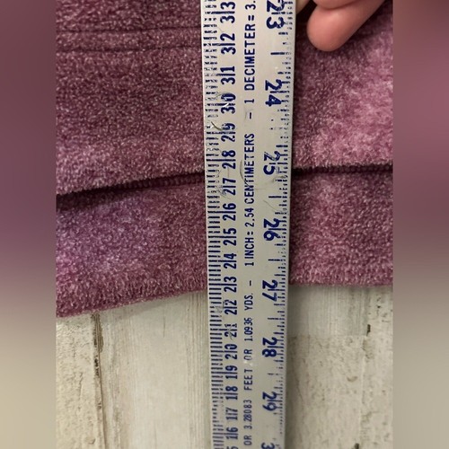 Duluth Trading Co Purple 1/4 Snap Button Pullover Fleece Sweater - Picture 6 of 6