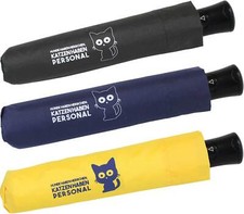 Regenschirm Mini Taschenschirm stabil Automatik lustig bedruckt-Katzen haben…