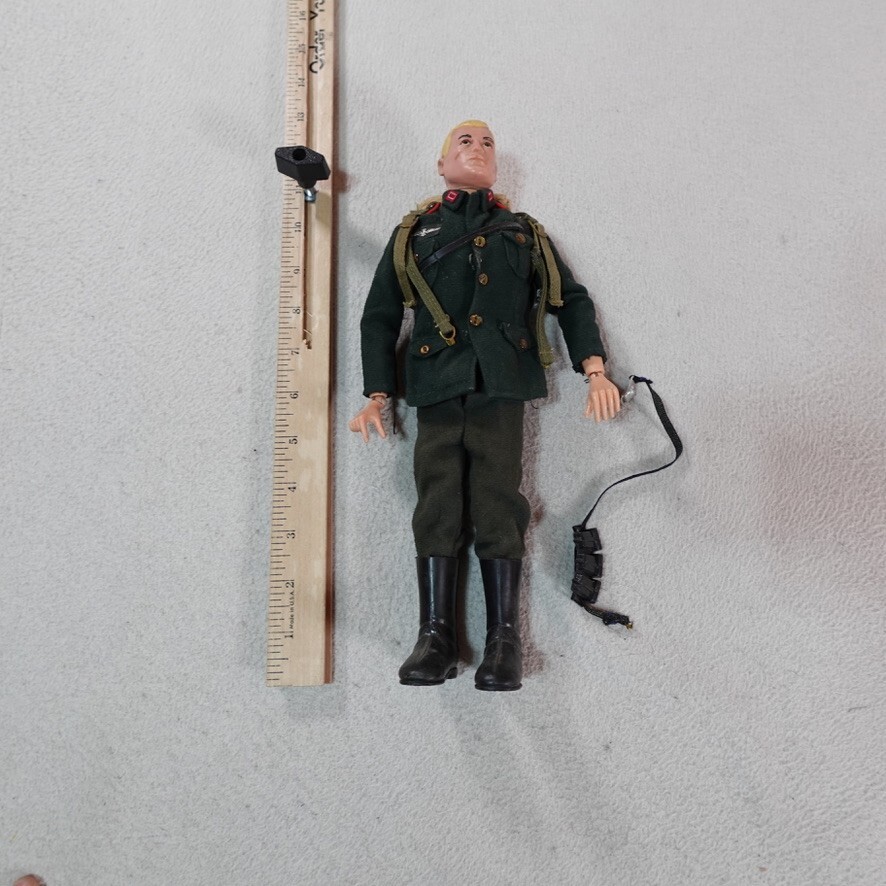 Vintage Gi Joe German Soldier 1964 SOTW Blonde Hair