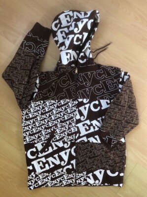 Enyce 'Old School' Herren Full Zip Sweatshirt Hoodie,  *Rare*