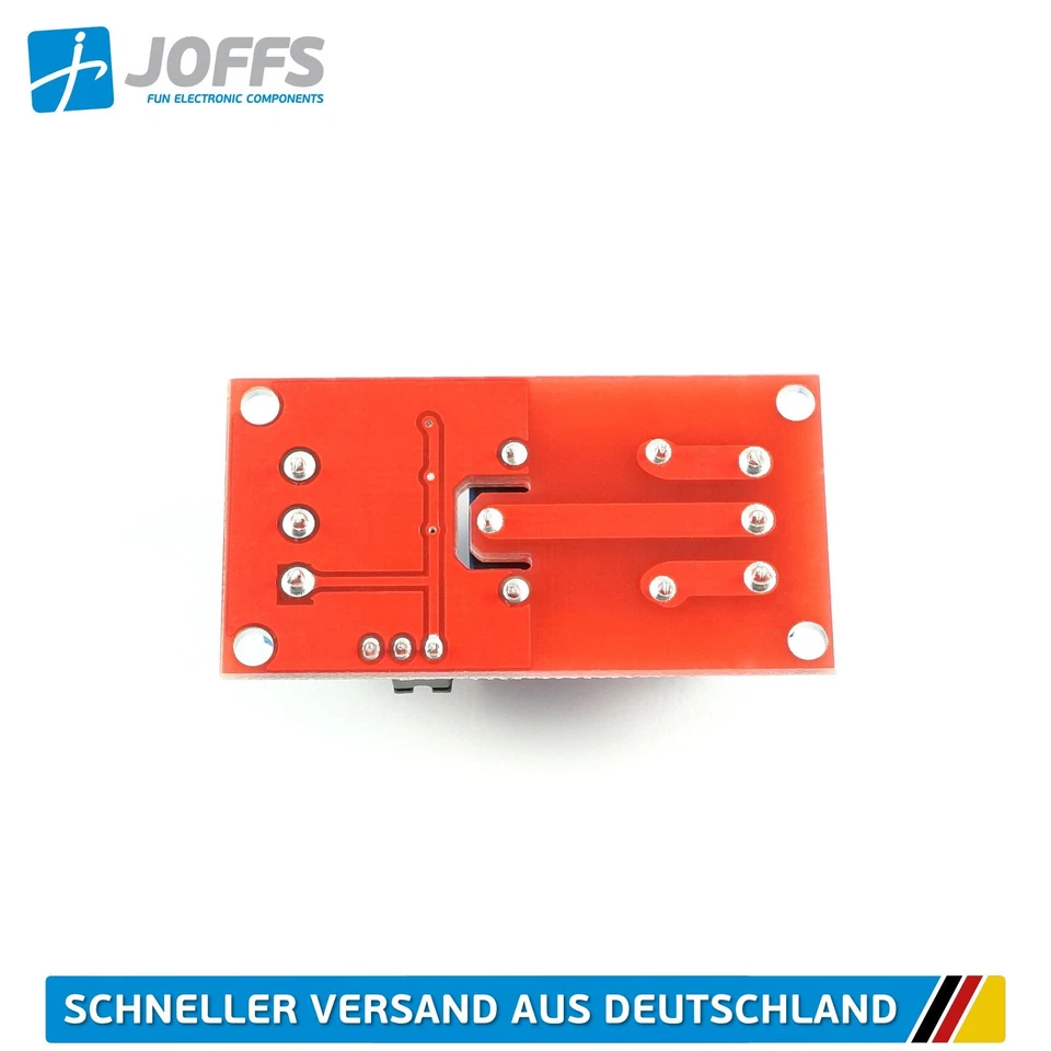 1-Kanal 12V Relais Modul mit Optokoppler (1Ch Relay Module High/Low Trigger) - Bild 4 von 4