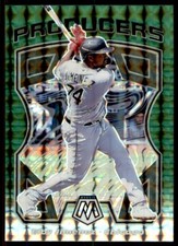 2021 Panini Mosaic Producers Green Prizm Eloy Jimenez Chicago White Sox #P12