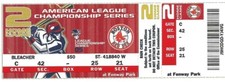 Boston Red Sox 2005 ALCS American League Championship Series Unused Ticket 