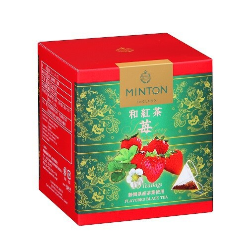 Minton, Flavored Black Tea, Strawberry, Yuzu, Peach, Ginger, Japan