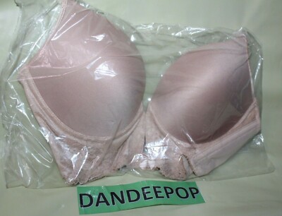 Va Bien Lingerie 34C Women's Nude Bra Marquise Plunge Convertible