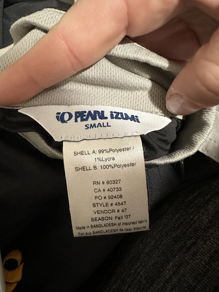 Pearl Izumi Small Woman Cycling Bike Windbreaker Jacket Vented TS8 - Image 4 of 4