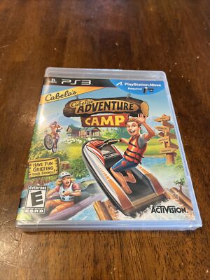 Cabela's Adventure Camp (Sony PlayStation 3, 2011)  Brand New Factory Sealed
