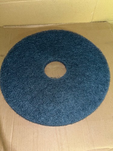 Almohadilla de limpieza de pisos azul de 17" calidad 3M 5300 lavado de área mediana sucia - Imagen 2 de 2