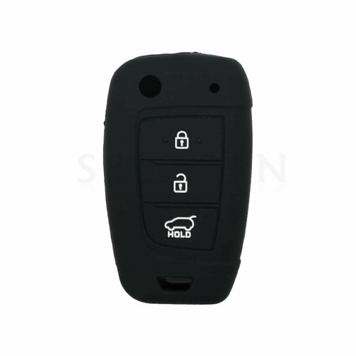 Funda protectora de silicona con llave remota apta para HYUNDAI Accent Solaris Verna 3 botones - Imagen 3 de 31
