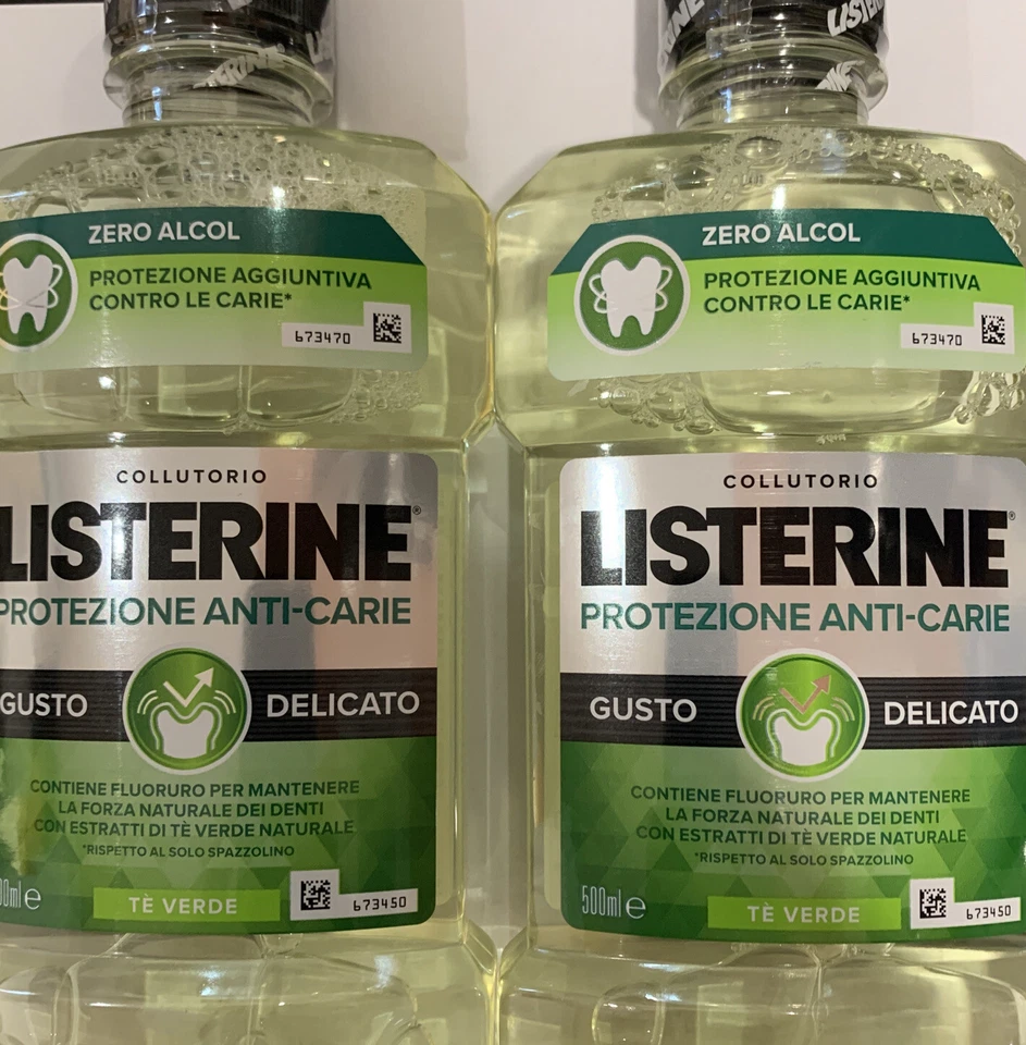 JOHNSON & JOHNSON SPA Listerine Pro Anticarie 500ml - due confezioni