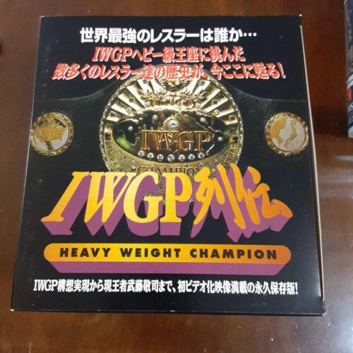 IWGP Retsuden Nuevo Japón Lucha Profesional Juego Completo de 6 Volumen con Caja Artículo Usado Foto 4 de 4