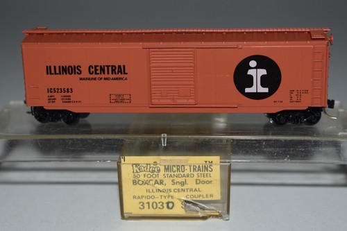Coche de carga Kadee 31030 Illinois Central 50' escala N 523583 C46121 | Zustand: Used