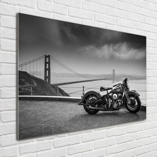 Tulup Acrylic Glass Print Wall Art Image 100x70cm - Motorcycle