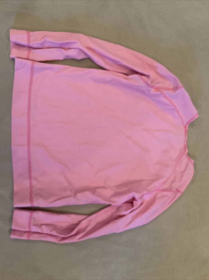 Top de traje de baño Ll Bean Rashguard 14/16 niñas rosa manga larga Foto 3 de 4