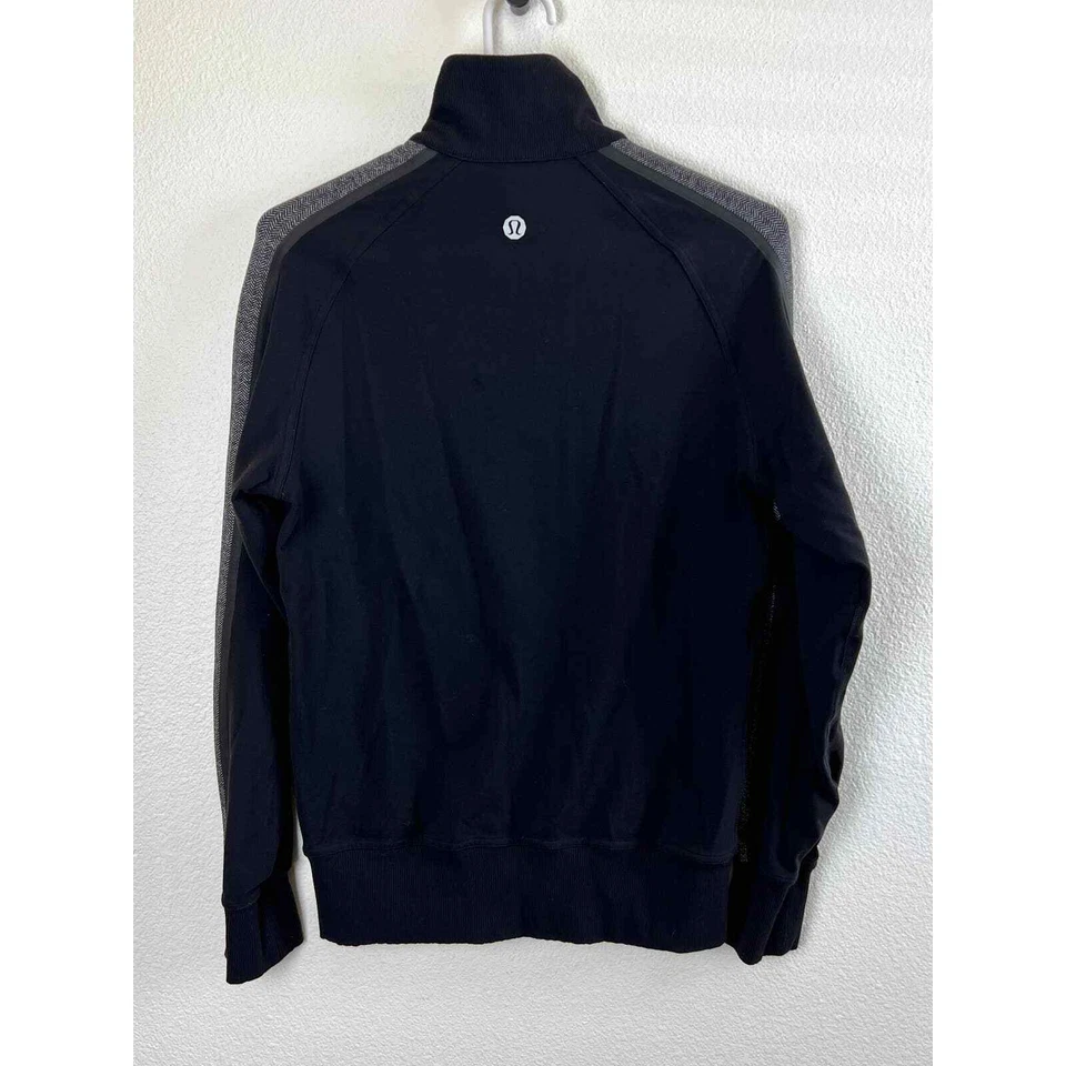 Lululemon Kung Fu Jacket Full Zip Black Mens Size S - Image 2 of 4