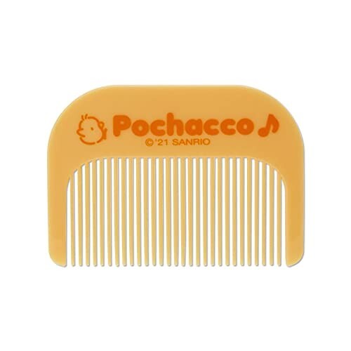 Sanrio Pochacco Face shape Mirror & Comb Set 963836 Accessory Kids Girls NEW - Picture 6 of 12