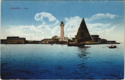 CPA AK TRIESTE Faro ITALY (990433)