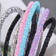 5m Length Glitter Sequin Tube Rope Cloth Drawstring Hat Shoes Accessory 5mm Wide