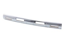 Front Chrome Bumper Face Bar For 1986-1992 Nissan D21 Pickup With Top Pad Holes