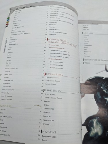 Corvus Belli Infinity Human Sphere N3 Rulebook - Imagen 6 de 12