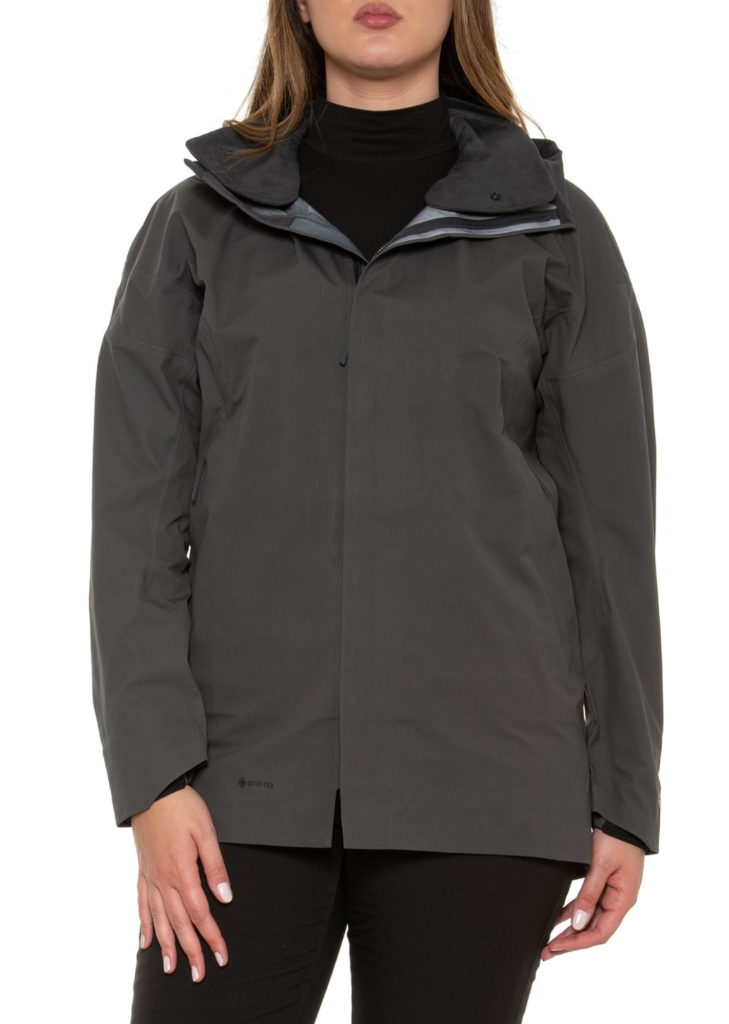 VIEV Gore Tex Gemma Mid Jacket Black Absence XS S M VIEV Gore Tex Gemma Mid Jacket Black Absence XS S M