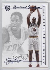2013-14 Panini Signatures Blue /10 Anthony Bennett #330 Rookie RC