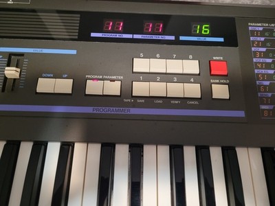 1985 KORG DW6000 61 Key Vintage Analog Synthesizer Original owner W/ Everything
