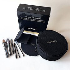 CHANEL Les Mini de Chanel Colección de 6 Mini Pinceles Esenciales con Estuche y Espejo