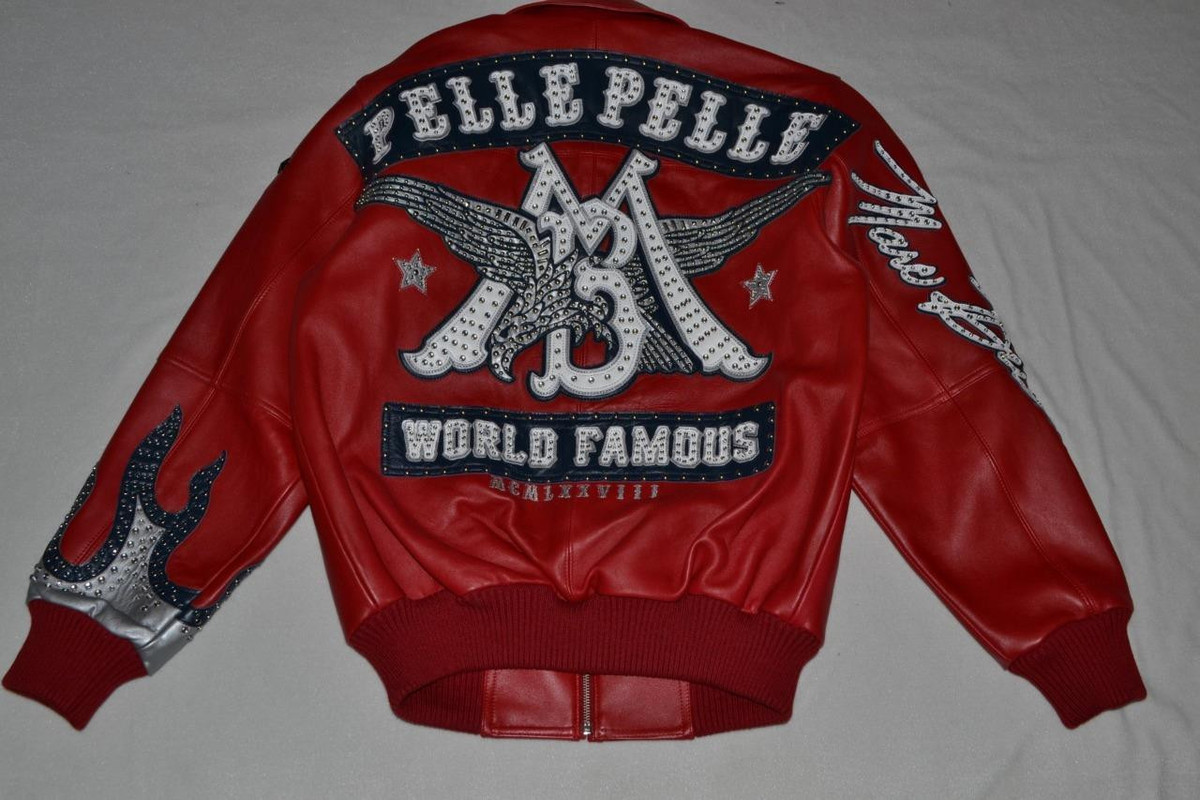 AUTHENTIC Pelle Pelle Men's LEATHER WORLD FAMOUS 1978 Jacket AUTHENTIC Pelle Pelle Men's LEATHER WORLD FAMOUS 1978 Jacket